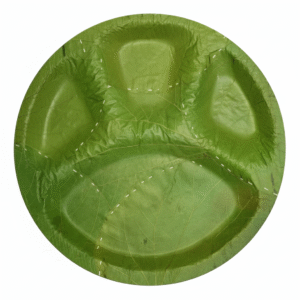 12 Inch Sal Leaf 4CP Plate