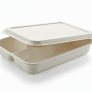 Bagasse 4CP Meal Tray Lid