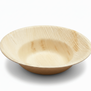 9.5 Inch Areca Palm Leaf Soup Bowl